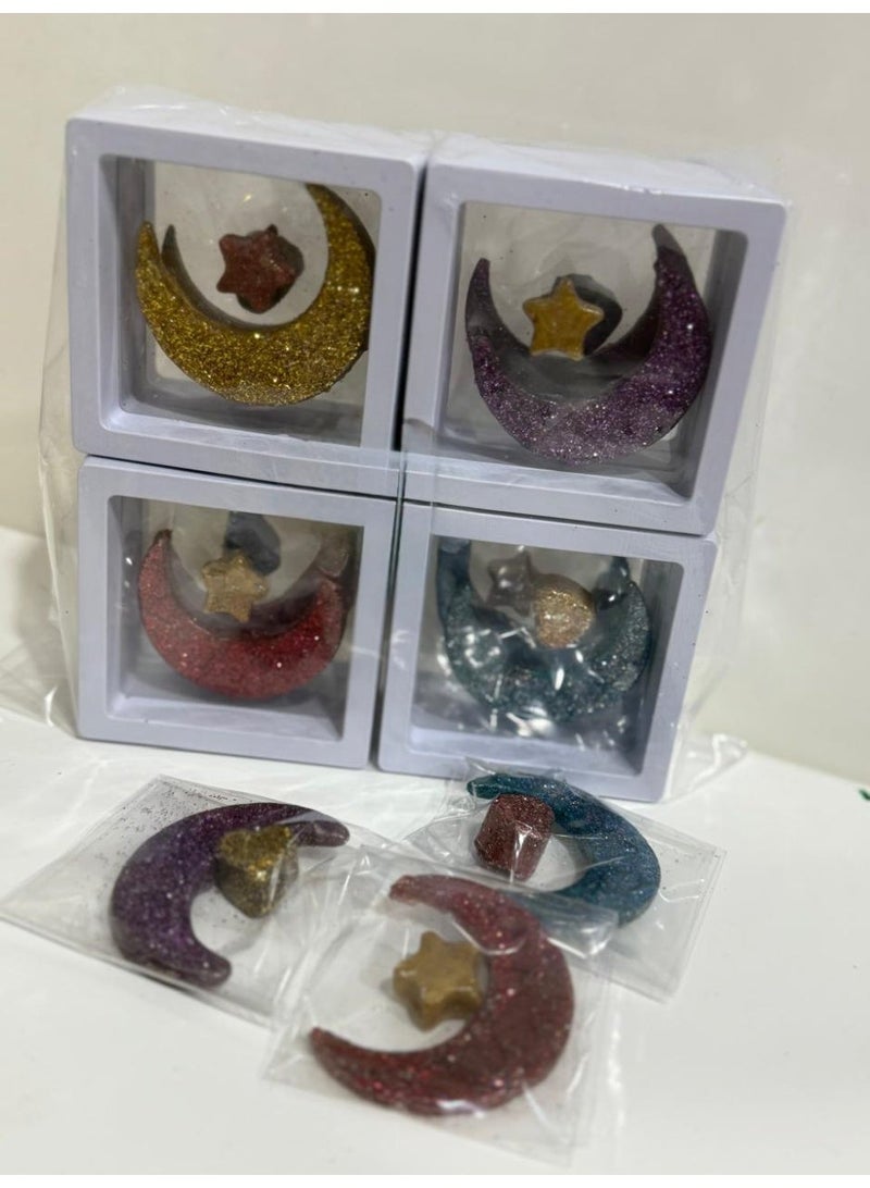 توزيعات مستكه معطره ابيض 8 قطع ( 7 سم ) - Image 1